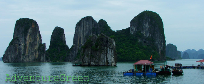 The Dinh Huong Islet near the Dau Go Cave