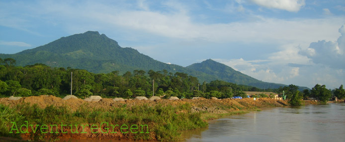Landscape by the side of the Da River at Ba Vi Landscape by the side of the Da River at Ba Vi