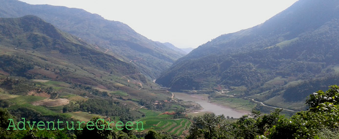 Fresh mountains at Muong Hum, Bat Xat, Lao Cai, Vietnam