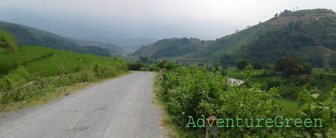 Green nature at Trinh Tuong, Bat Xat, Lao Cai, Vietnam