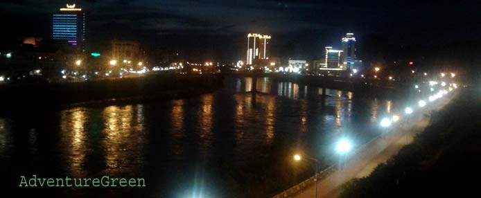 Lao Cai at night Lao Cai at night