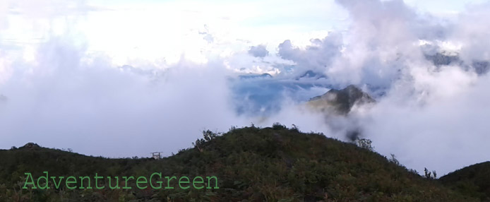 Fabulous landscape on the trek to Bach Moc Luong Tu