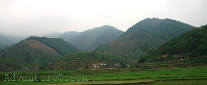 Mountains at Tan Son, Phu Tho