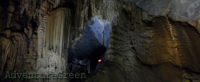 Inside the Paradise Cave at the Phong Nha Ke Bang National Park in Quang Binh