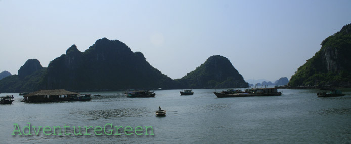 Pristine landscape of the Bai Tu Long Bay, Vietnam Pristine landscape of the Bai Tu Long Bay, Vietnam