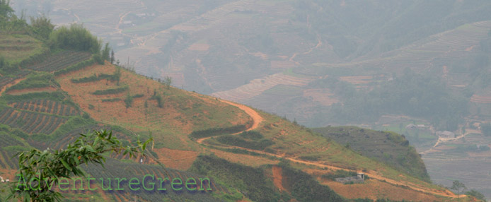 The Muong Hoa Valley at Sapa