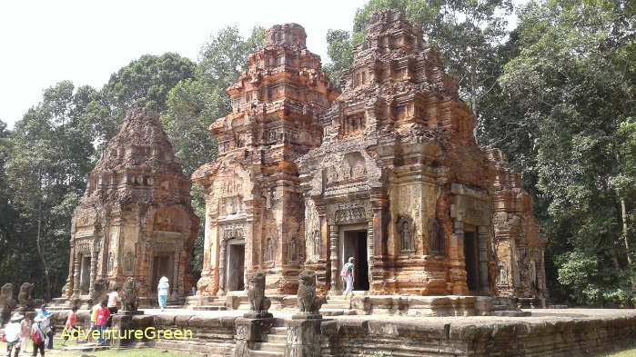Preah Ko Temple of the Ro Luos Group (Pre-Angkorian Temple) in Siem Reap Cambodia
