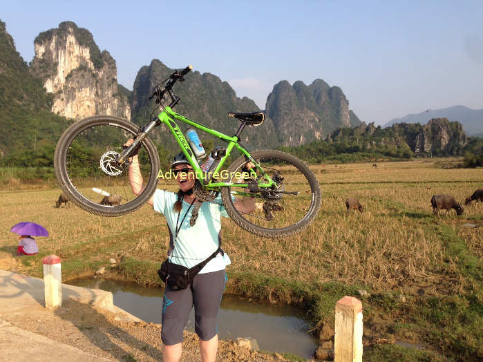 Yes, we made it. A great biking day in Vietnam!