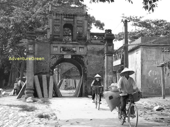 Gate of the Tho Ha Village in Bac Giang Province