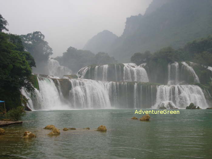 The stunning Ban Gioc Waterfall in Trung Khanh, Cao Bang Province