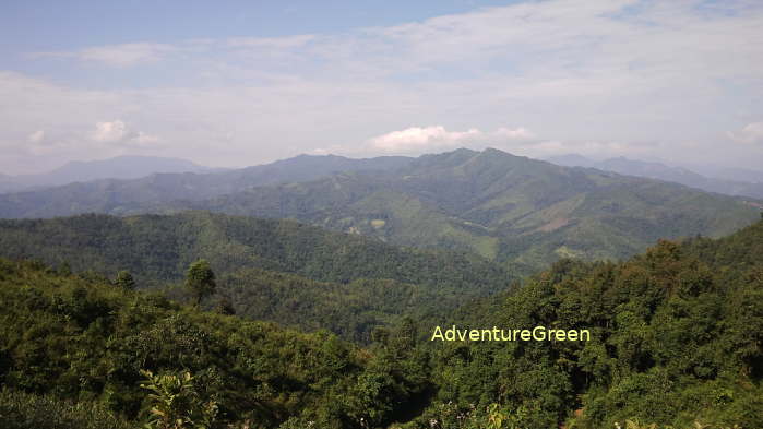 Spectacular mountains along Route 3 from Bac Kan to Cao Bang