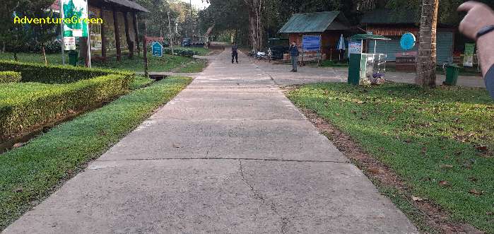 The headquarters of the Cat Tien National Park