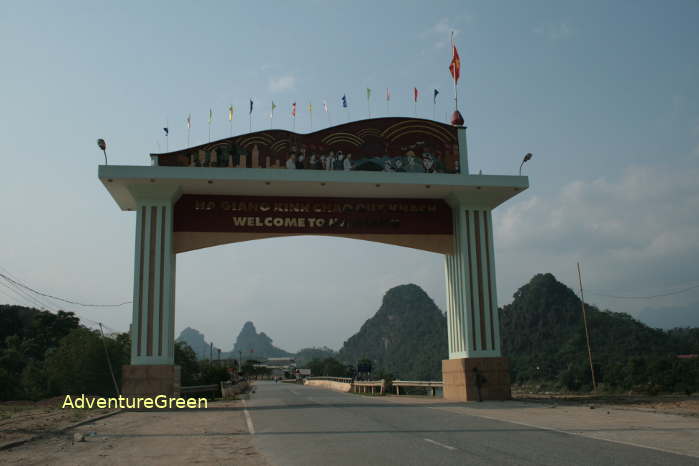 National road No. 2 which connects Hanoi, Vinh Phuc, Phu Tho, Tuyen Quang and Ha Giang. The road is in good conditions and is to be under upgrade