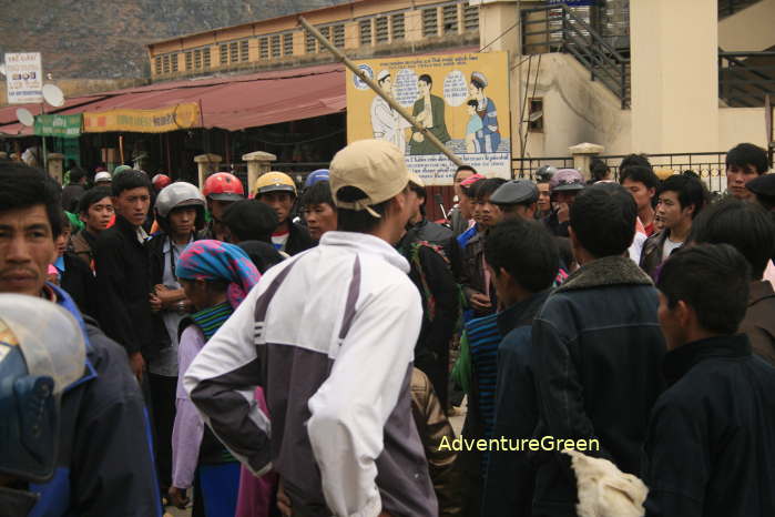 Meo Vac Sunday Market in Meo Vac, Ha Giang