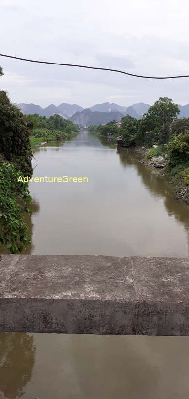 The Day River in Ha Nam Province, Vietnam