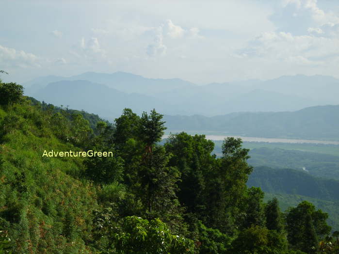 A breathtaking view of the surrounding nature at the Ba Vi National Park