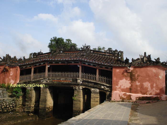 The Japanese Covered Bridge in Hoi An Old Town