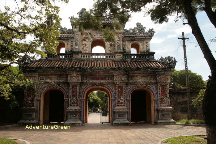 Hien Nhon (Nhan) Gate at Hue Imperial Citadel, Hue City, Vietnam