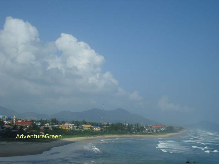The Lang Co Beach in Thua Thien-Hue Province
