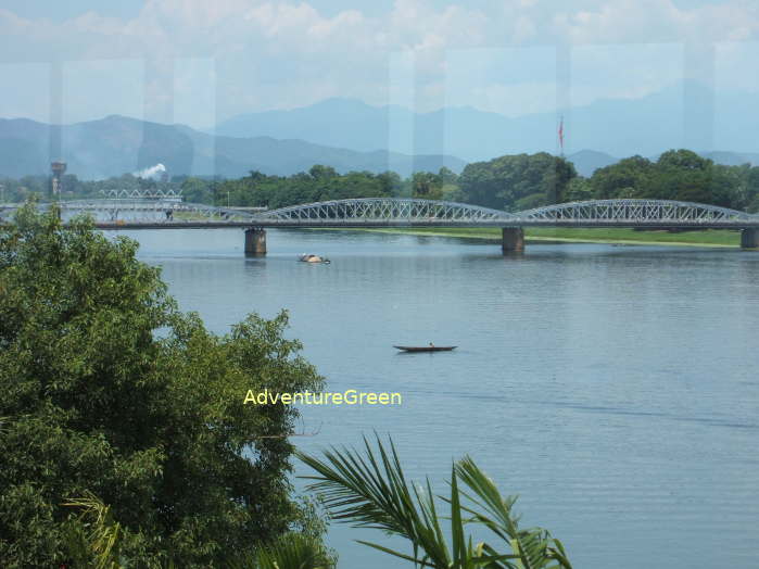 Boat trip on the Perfume River in Hue Vietnam