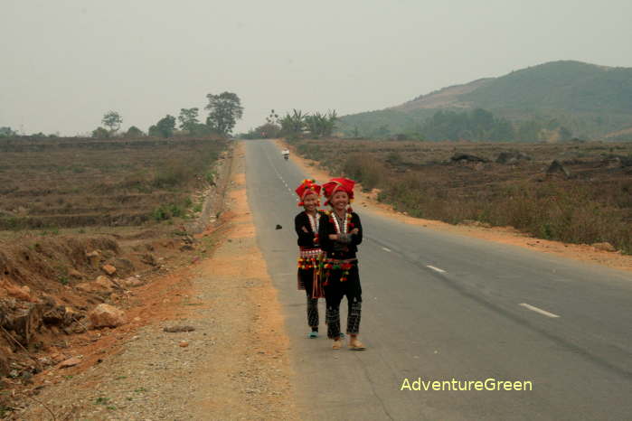 Road to the O Quy Ho Pass in Tam Duong, Lai Chau