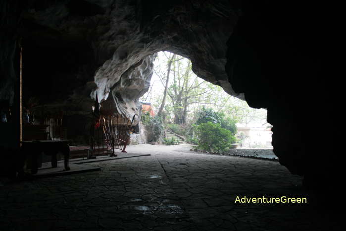 Inside the Nhi Thanh Cave in Lang Son City