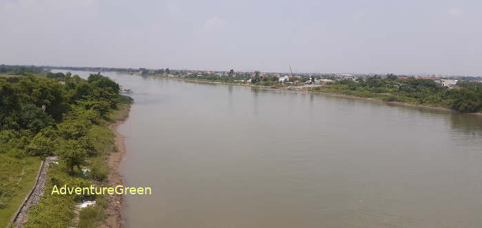 The Nam Dinh River near Nam Dinh City