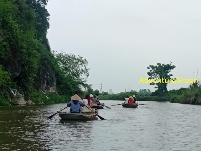 Bird watching at the Van Long Wetland Reserve in Ninh Binh, Vietnam