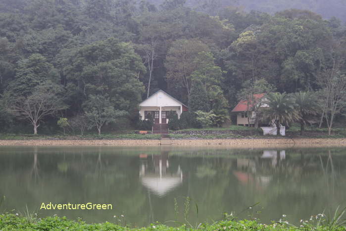 A bungalow at the Mac Lake at the Cuc Phuong National Park