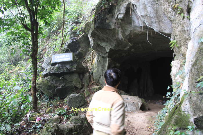 The cave of the Prehistoric Man at Cuc Phuong National Park