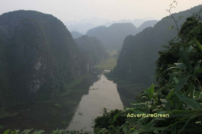 Amazing landscape at Hang Mua in Ninh Binh