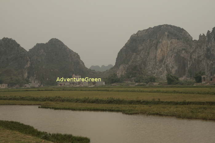 Kenh Ga Hotspring in Gia Vien, Ninh Binh, Vietnam