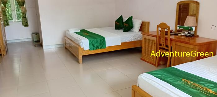 A room at Cuc Phuong National Park in Ninh Binh, Vietnam