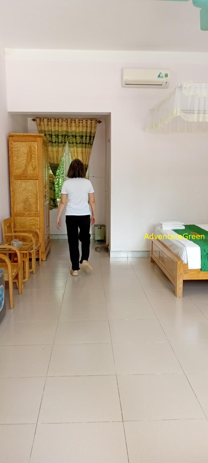 A room at Cuc Phuong National Park in Ninh Binh, Vietnam