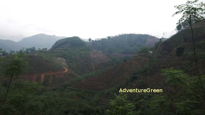 The Deo Khe Pass between Phu Tho and Yen Bai