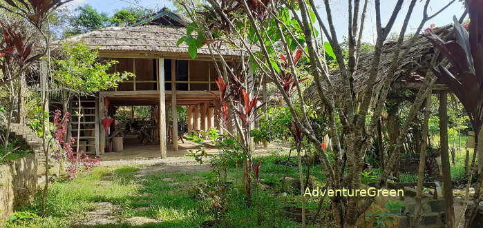 Our homestay at Ba Village on top of the Pu Luong Nature Reserve