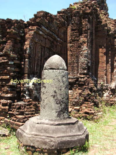 Linga sacred symbol at My Son Cham Ruins