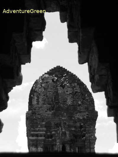 Mount Meru shape architecture at My Son Cham Ruins