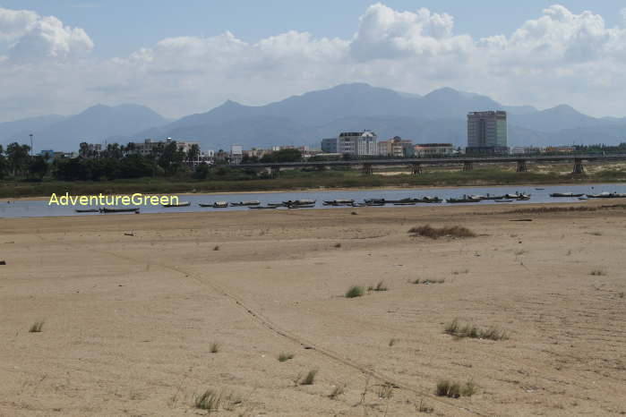 City of Quang Ngai, viewed from the Tra Khuc River