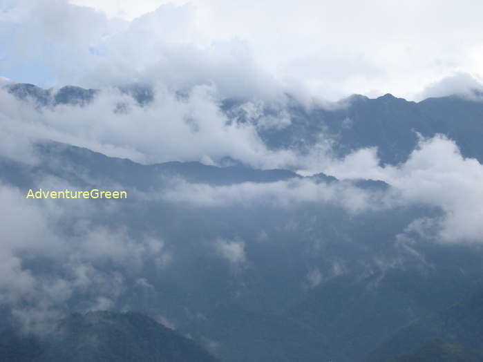 The Fansipan Mountain Peak in Sapa Vietnam