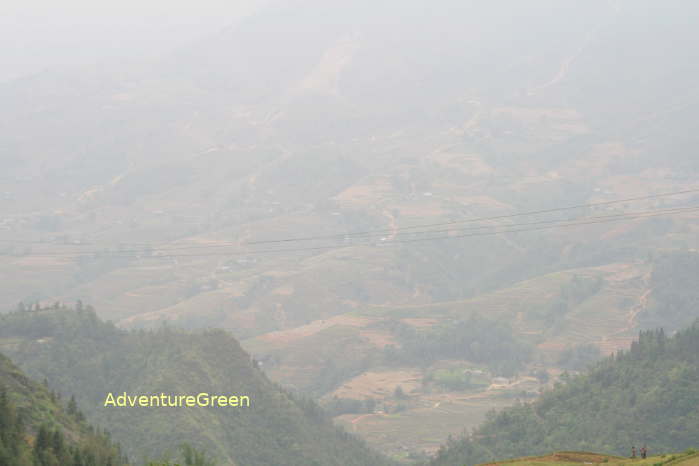 The Muong Hoa Valley in mist, Sapa Vietnam