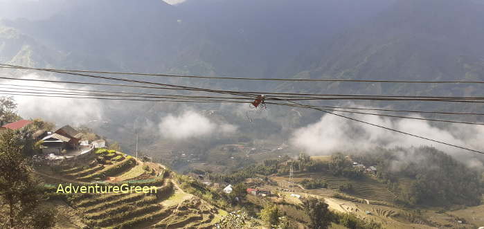 The Muong Hoa Valley on a sunny day