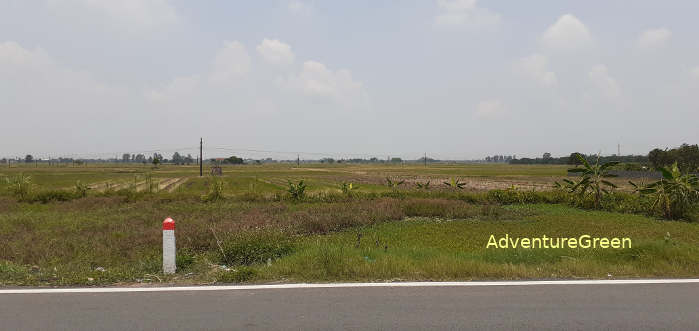 Countryside at Vu Thu District, Thai Binh Province, Vietnam