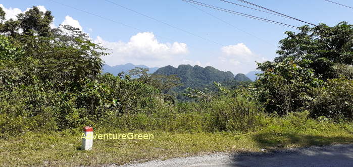 Part of our trek today is on the main road but mostly it is traffic free and it offers spectacular views of mountains and rice terraces