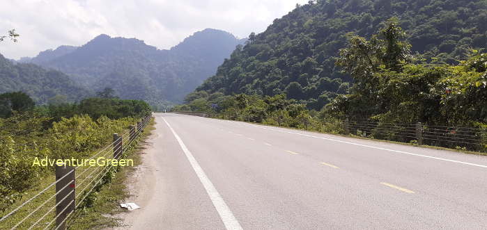 Ho Chi Minh Road at Thach Thanh, Thanh Hoa Province