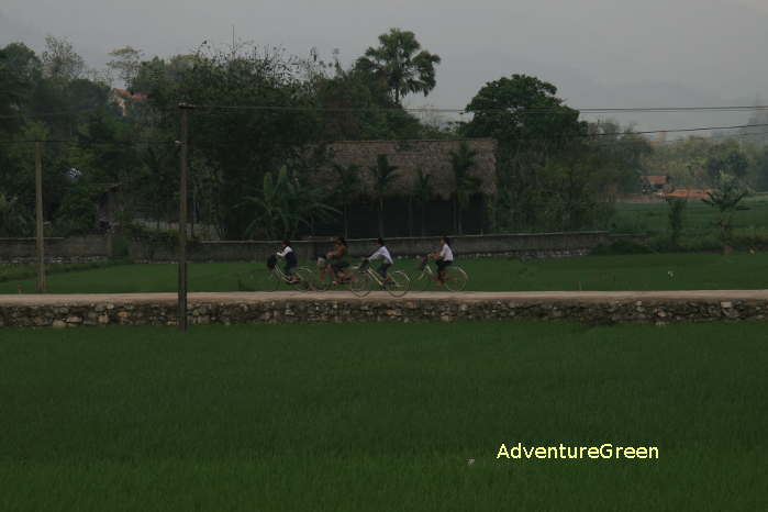 Some lovely countryside at Tuyen Quang on the way back