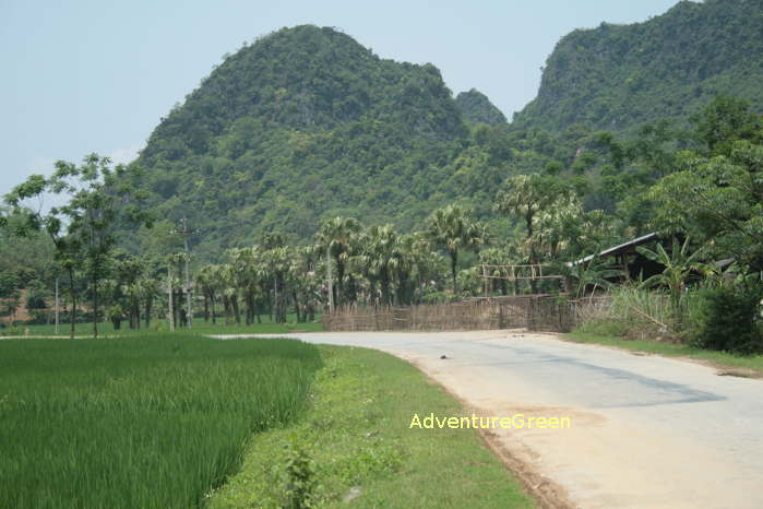 Route 2 at Tuyen Quang Province