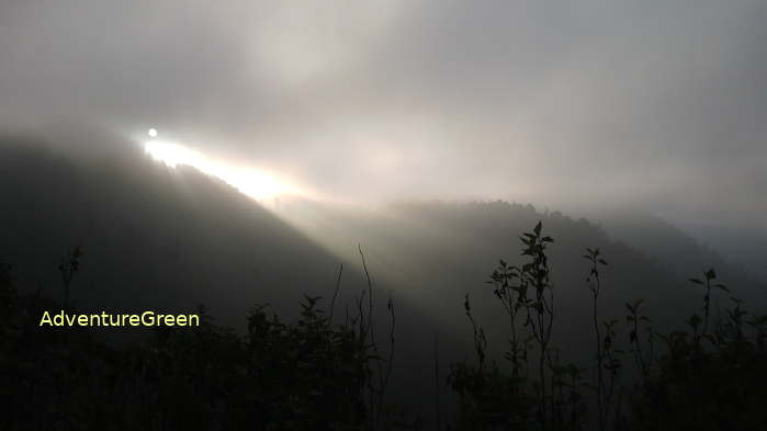 Sometimes the landscape at Mount Lung Cung is quite unreal!