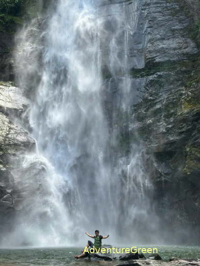 The Hang Te Cho Waterfall in Tram Tau Yen Bai